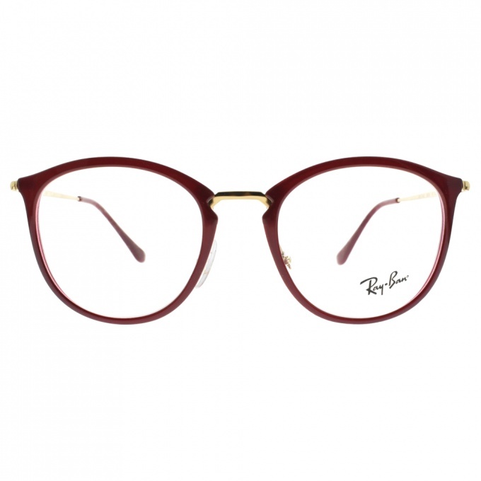 【RayBan】RB7140 5854-51mm 魅惑貓眼圓框光學眼鏡