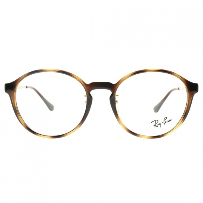 【RayBan】RB7178D 2012-51mm 復古圓框光學眼鏡♣