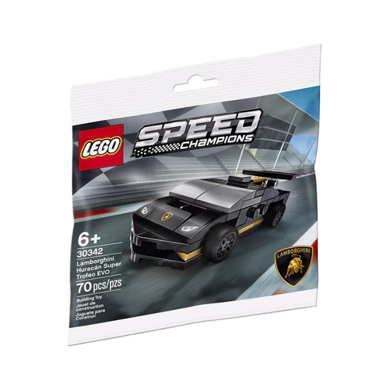 [飛米樂高積木磚賣店] LEGO 30342 Polybag Speed Lamborghini Huracán Super Trofeo EVO