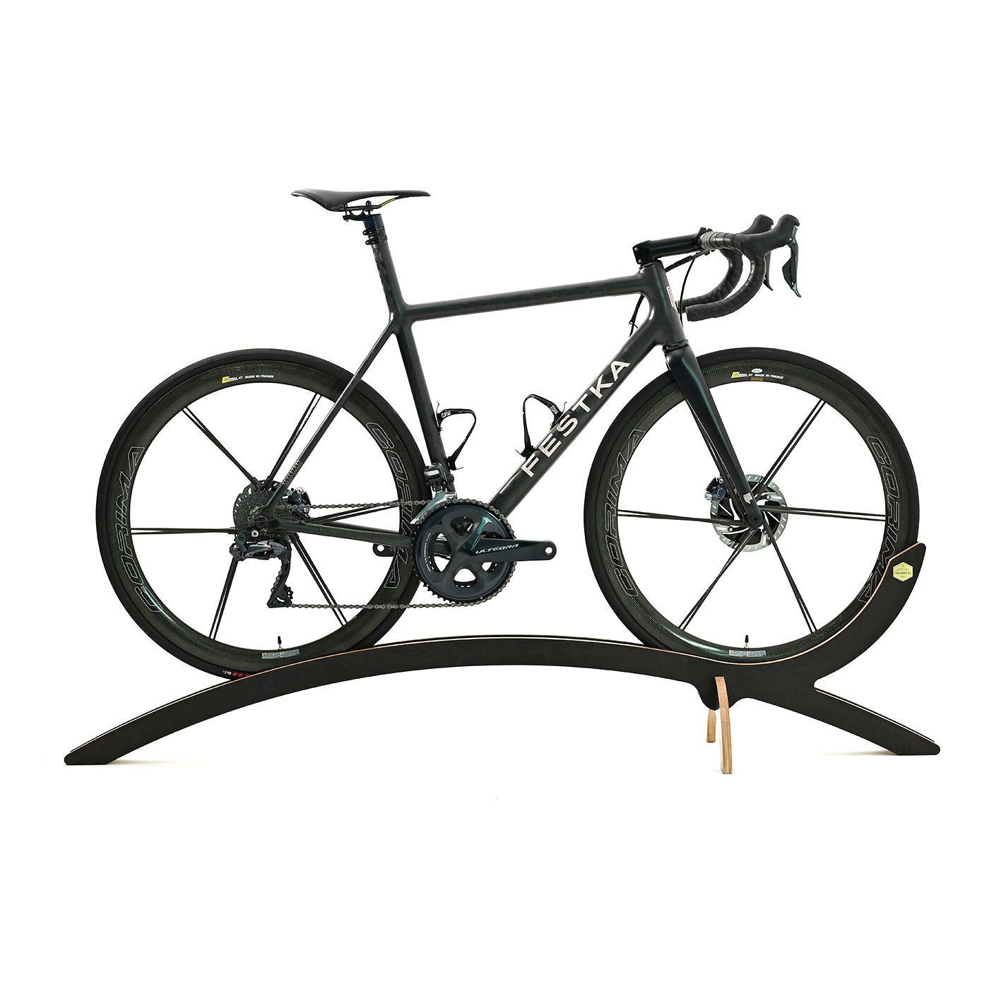 CUSTOM WOODEN BIKE RACK - GRAVEL