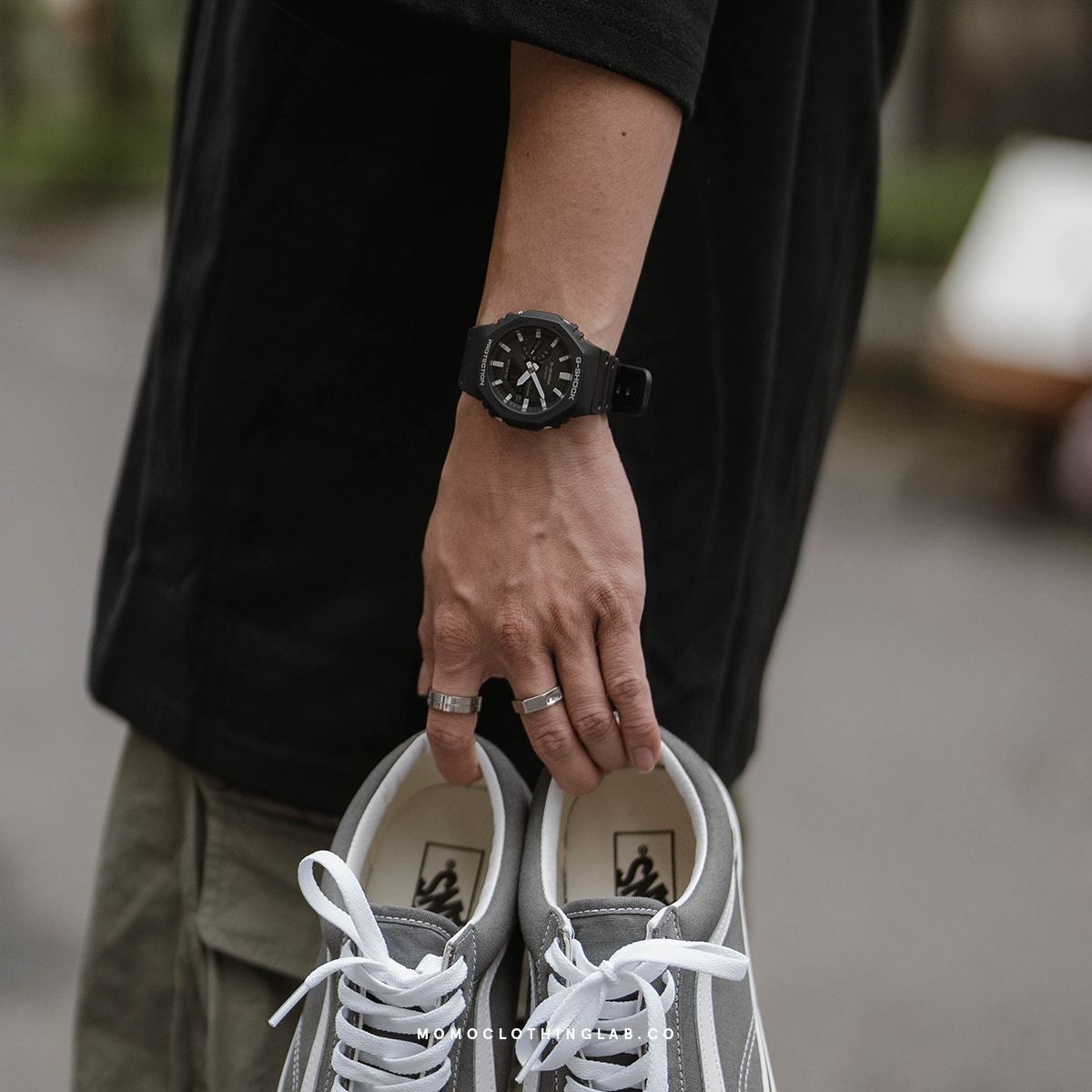 CASIO G-SHOCK GA-2100-1ADR 8角設計款 經典黑