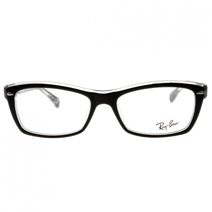 【RayBan】RB5255F 2034-53mm 低調簡約方框光學眼鏡