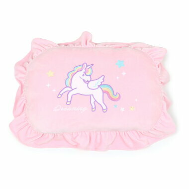 Usamomo萌兔桃桃-枕頭-獨角獸 粉