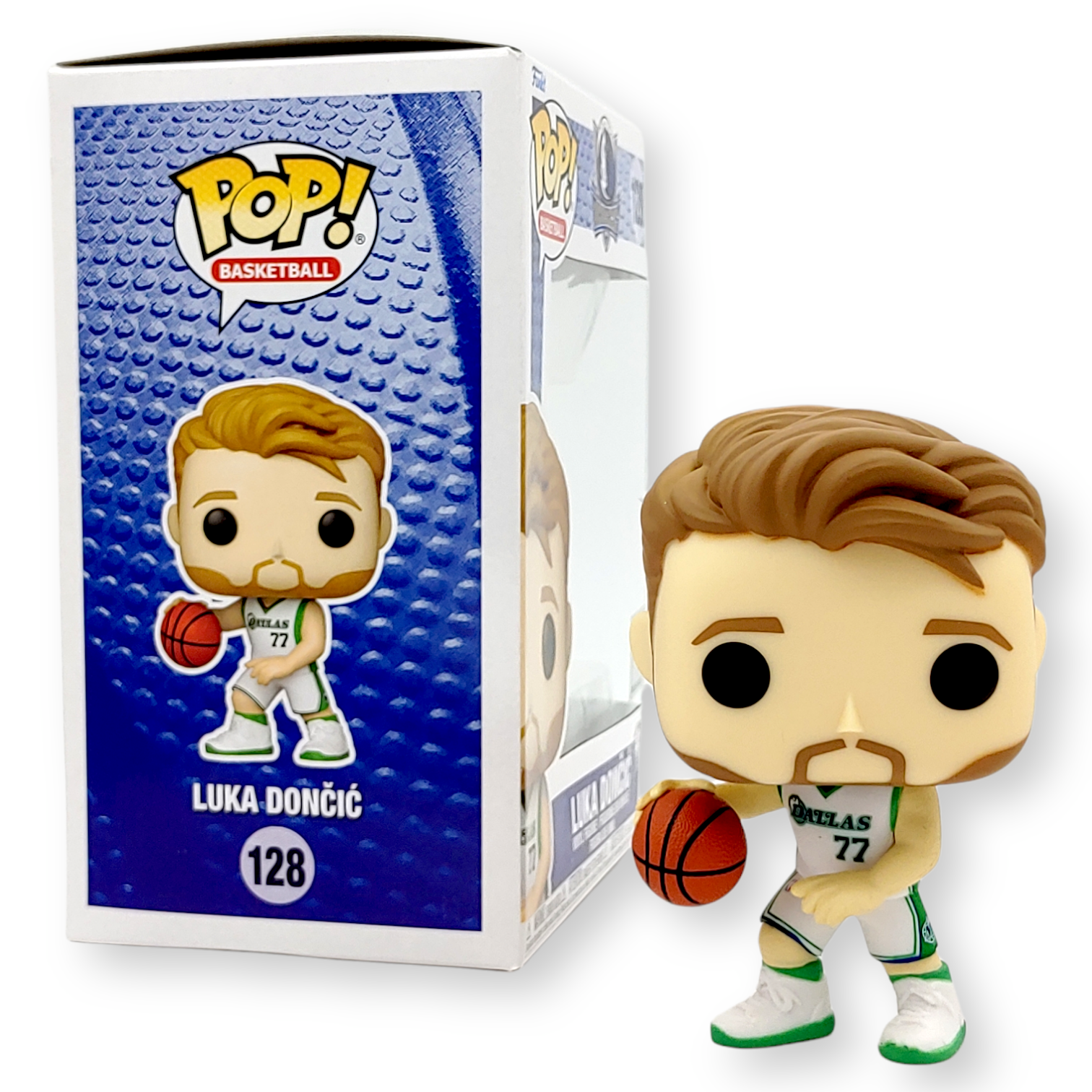 FUNKO POP<NBA>達拉斯獨行俠_盧卡.當錫(2021 City Edition)-No.128