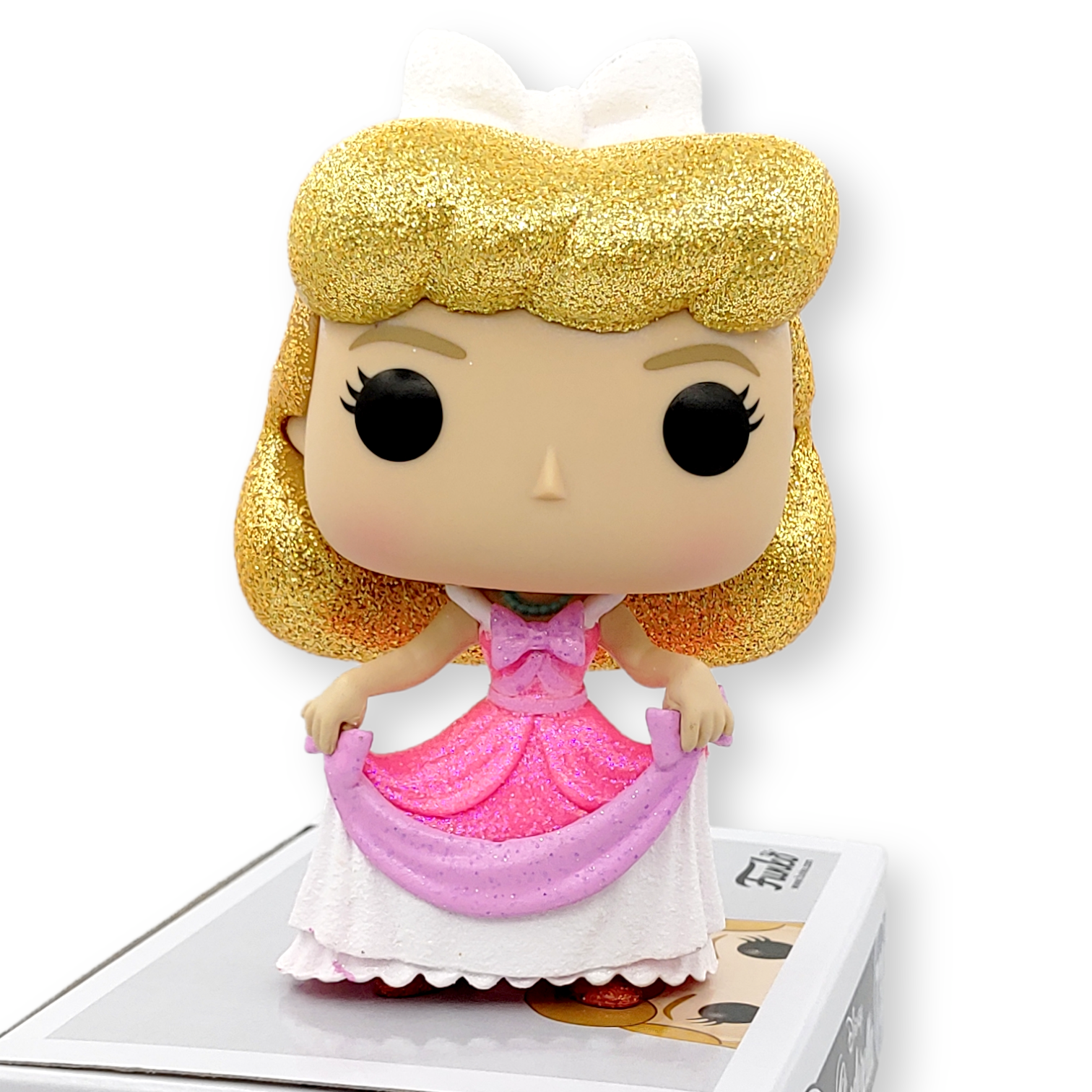 FUNKO POP<灰姑娘>灰姑娘(粉紅裙)鑽石版-No.738