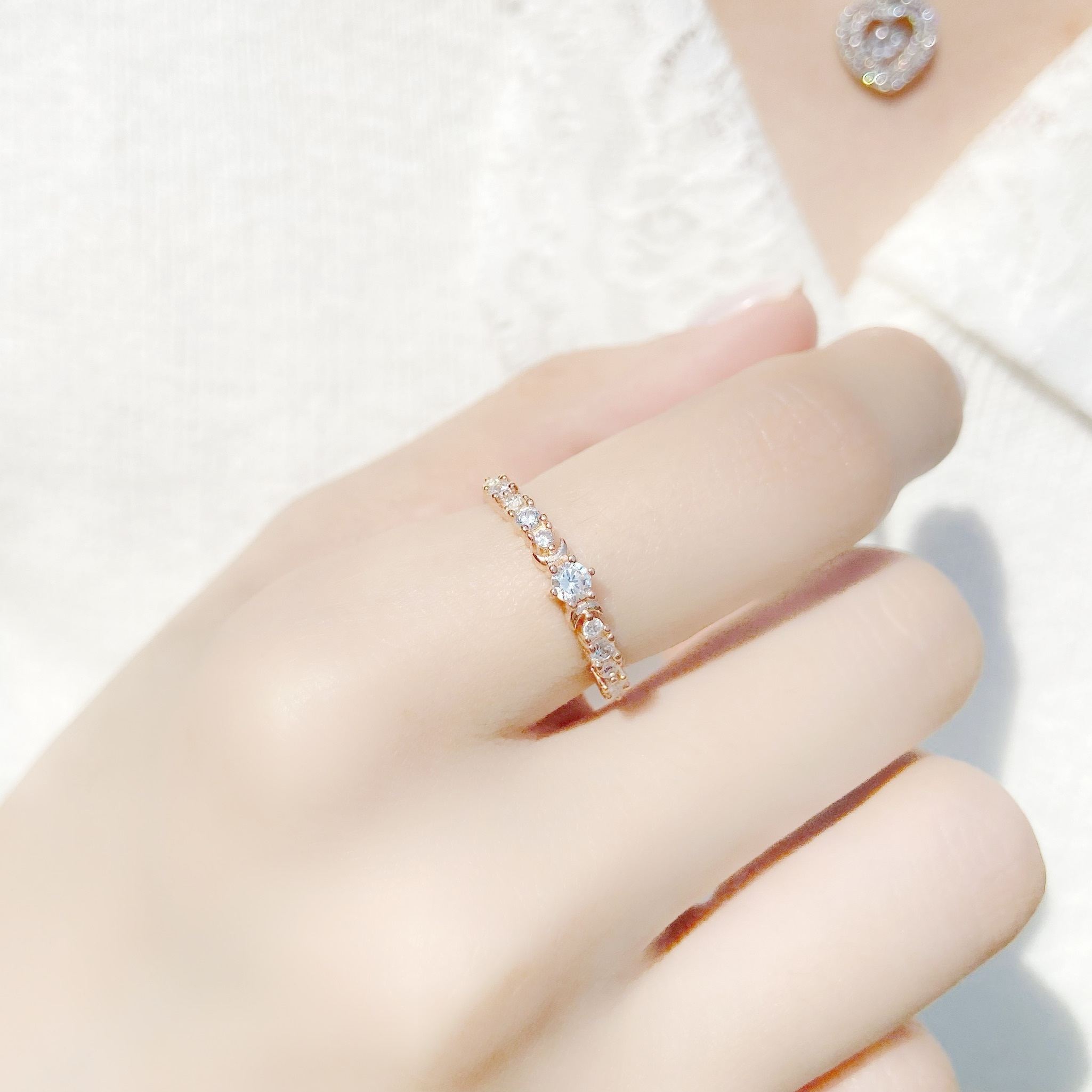 | 925純銀・玫瑰金 | 愛人而後愛己戒指 | RI0401 |