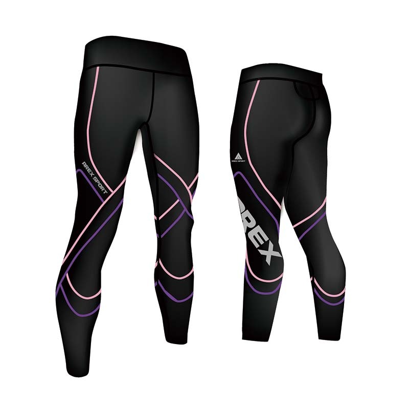 【AREX SPORT】萊卡經典強力包覆壓縮褲 女款