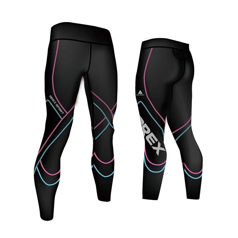 【AREX SPORT】萊卡經典強力包覆壓縮褲 女款
