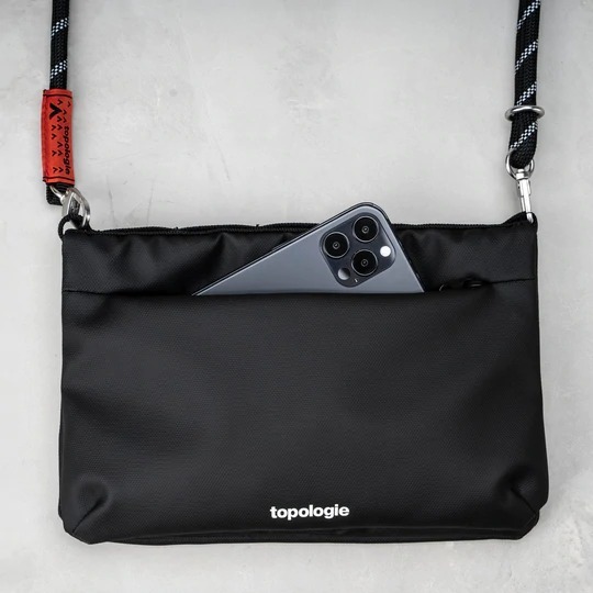 [Topologie] 摺疊斜背貼身包Wares Bags Flat Sacoche| OUTDOORMAN