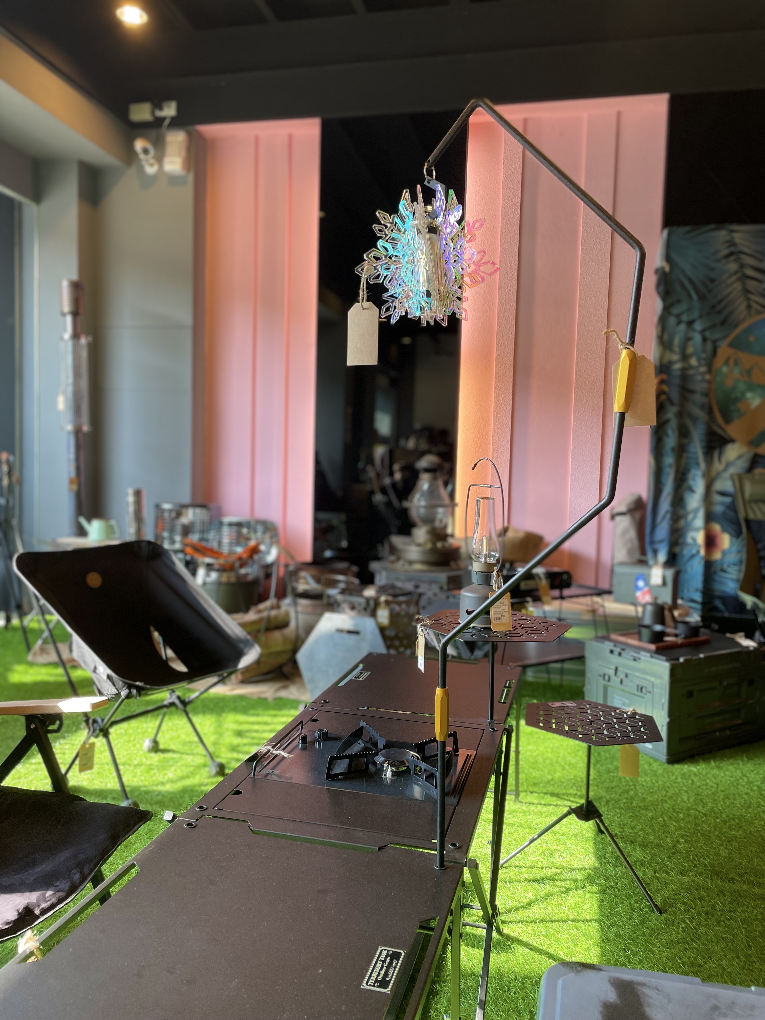 Territory Task 渡鴉桌 專用燈柱 渡鴉桌 配件區 燈柱 渡鴉燈柱 黑化