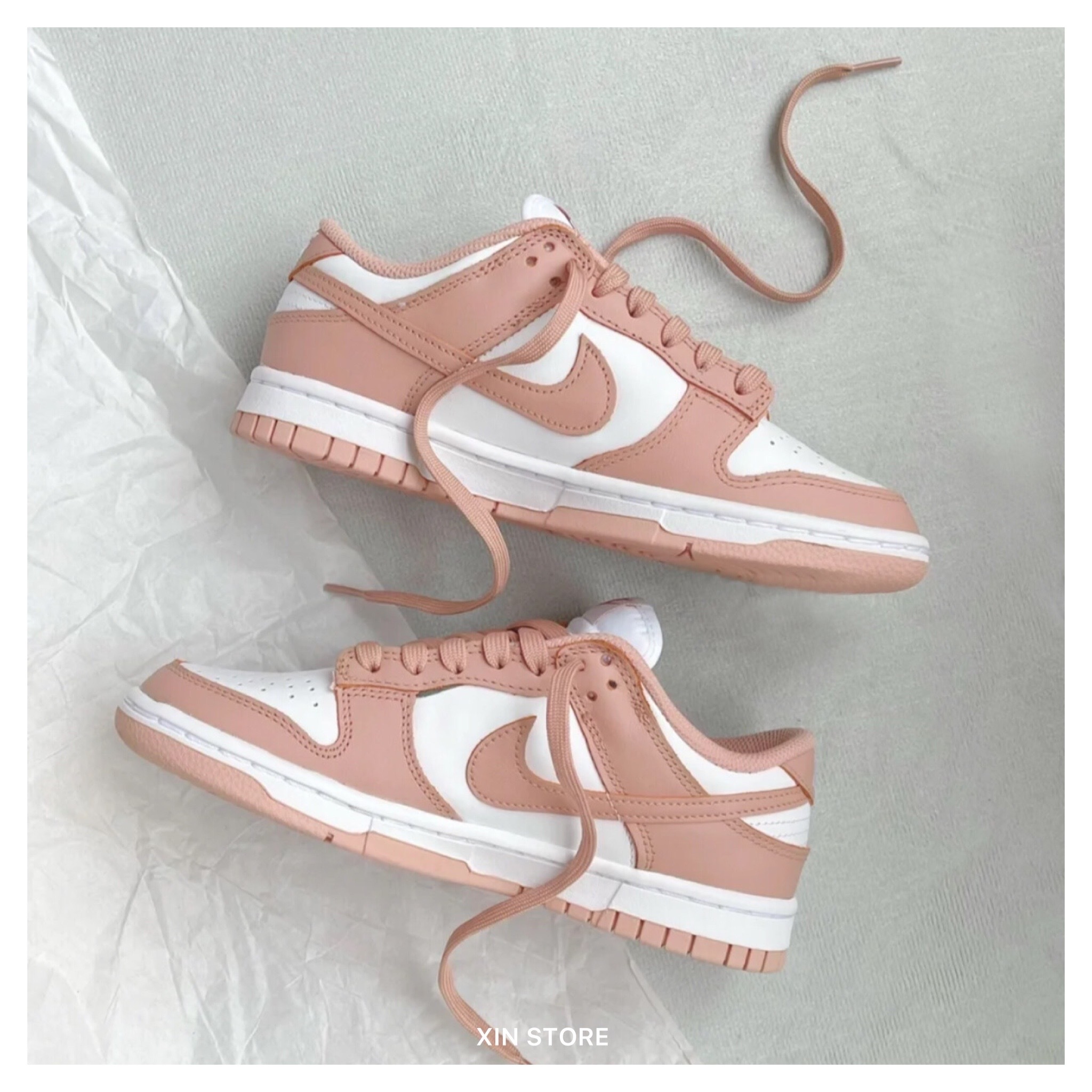 【現貨】<仙女の鞋🌸>Nike Dunk Low Rose Whisper 低筒 乾燥玫瑰 DD1503-118
