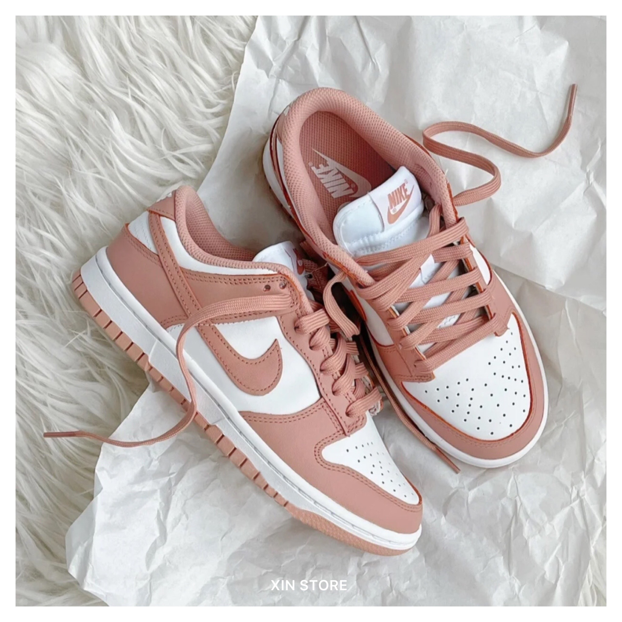【現貨】<仙女の鞋🌸>Nike Dunk Low Rose Whisper 低筒 乾燥玫瑰 DD1503-118