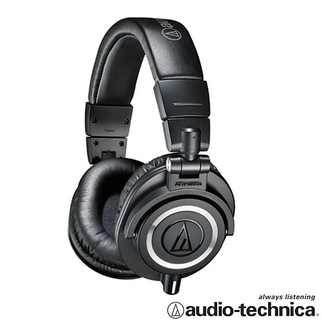 鐵三角 ATH-M50x 高音質 錄音室用 專業型 監聽耳機
