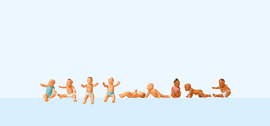 Preiser迷你小人 10529 嬰兒