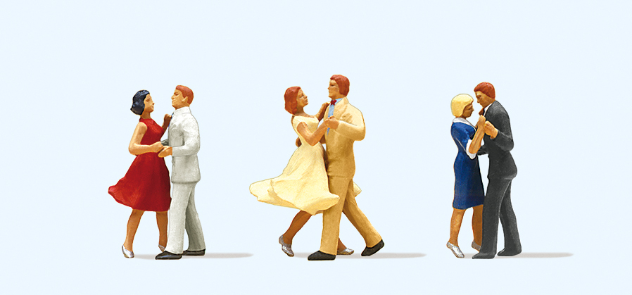 Preiser迷你小人 10120跳舞