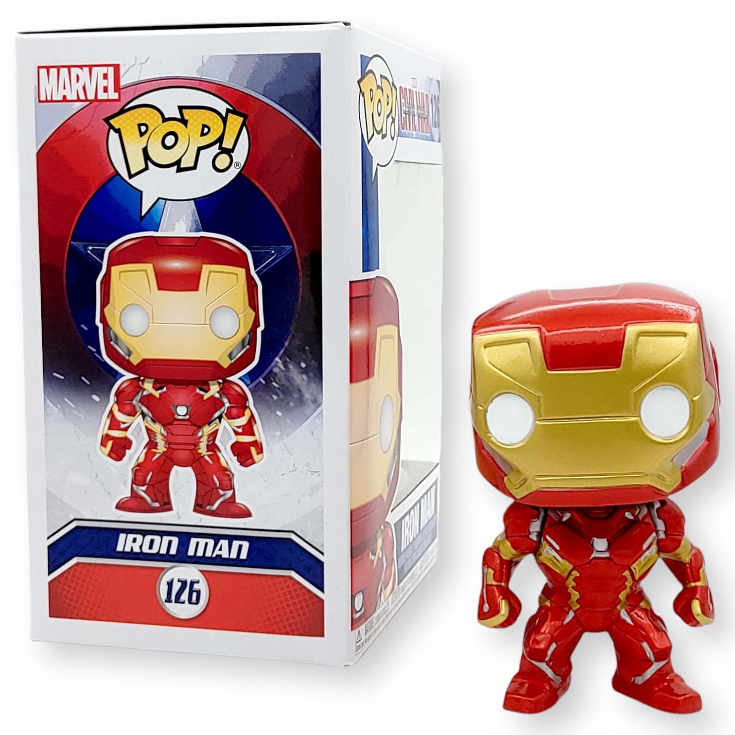FUNKO POP<美隊3:英雄內戰>IRON MAN-NO.126