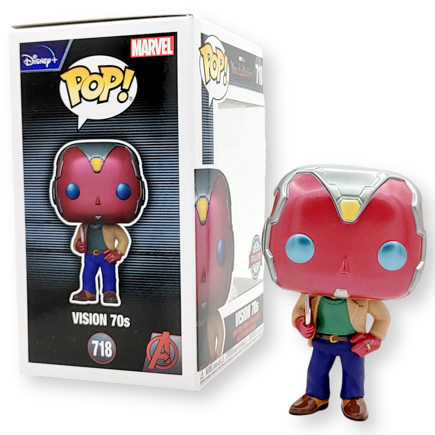 FUNKO POP<溫黛與幻視>幻視(70年代)-NO.718