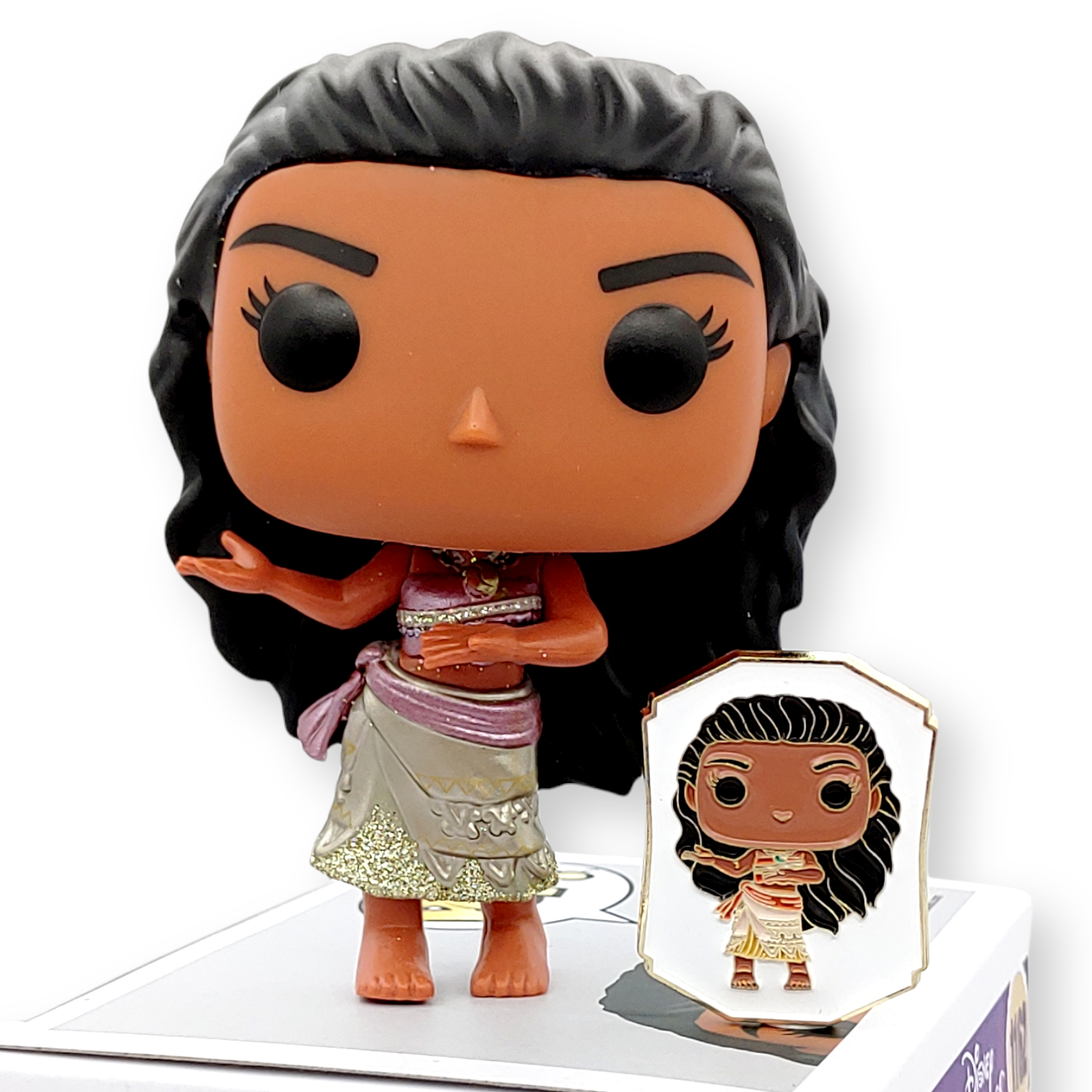 FUNKO POP終極公主<魔海奇緣>慕安娜公主(金鑽版連襟章) -No.1162