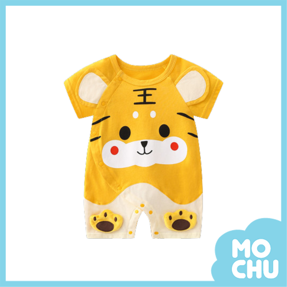 小萌虎短袖連身衣