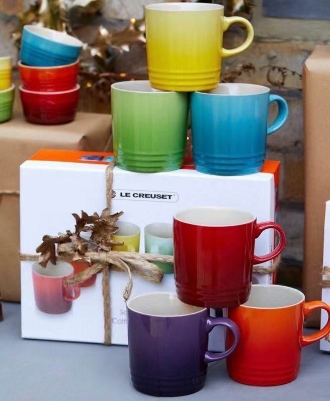 原廠尾單法國LE CREUSET 🌈🌈彩虹杯6️⃣件套裝✨