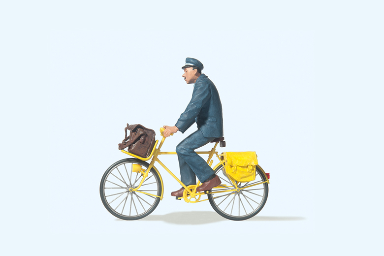 Preiser迷你小人 45073郵差