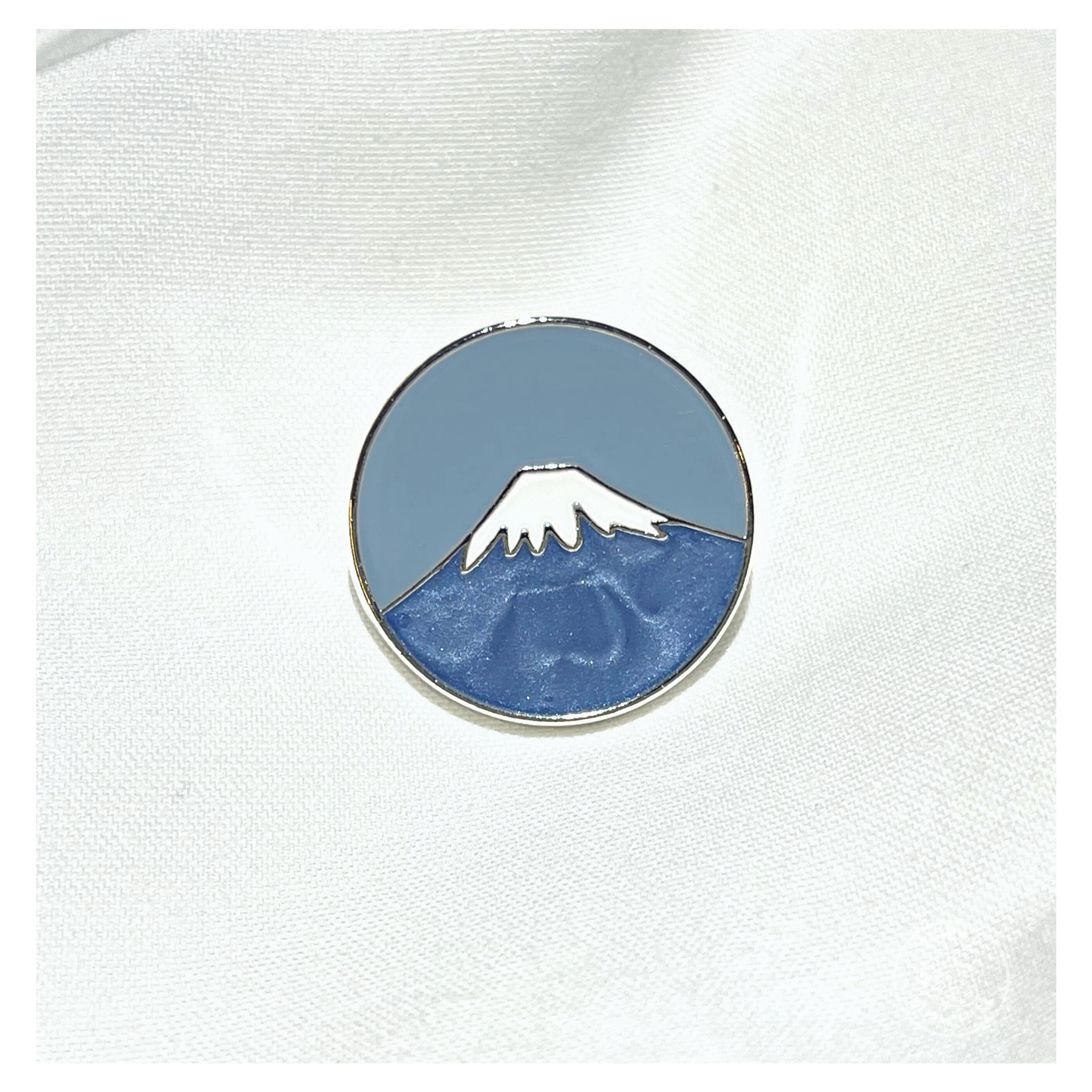 SOLD OUT ❞ 🗻 富士山圓形襟針