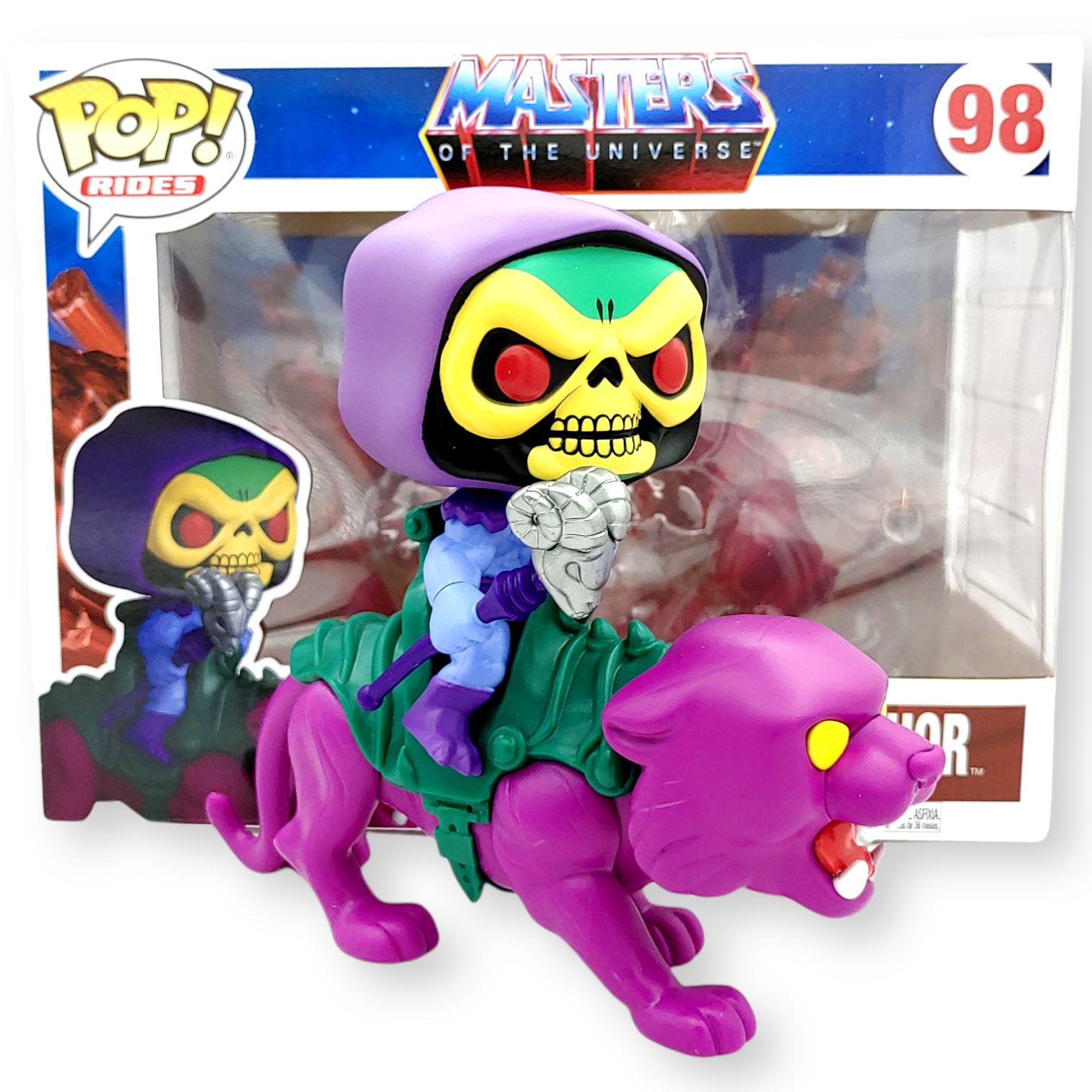 FUNKO POP <太空超人>骷髏魔+紫豹-No.98