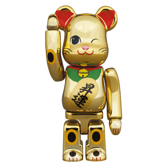 🥇現貨🥇Bearbrick 100% 昇運 招財貓