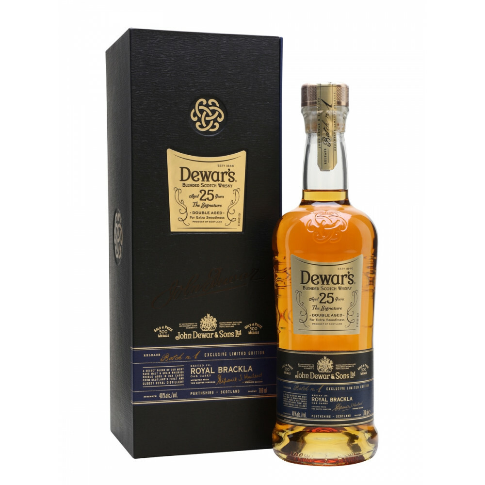 帝王25年調和威士忌 Dewar's Signature 25 Years Blended Scotch Whisky