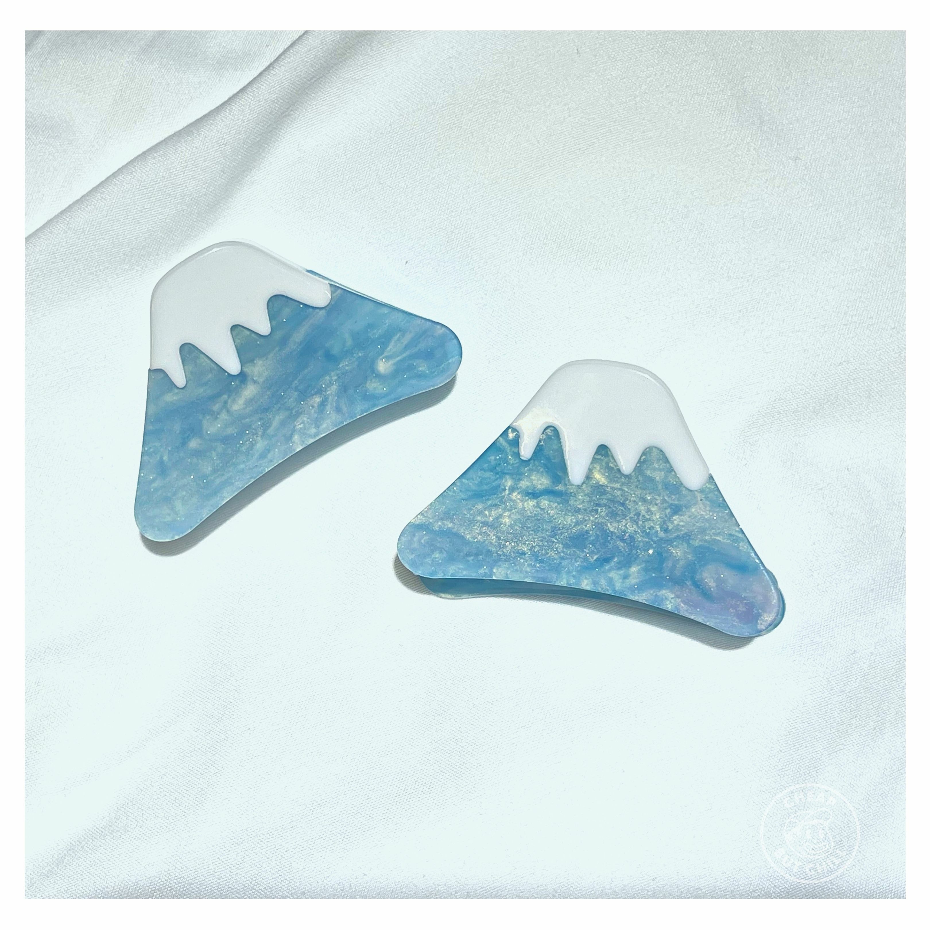 SOLD OUT ❞ 🗻 富士山醋酸髮夾 (抓夾)