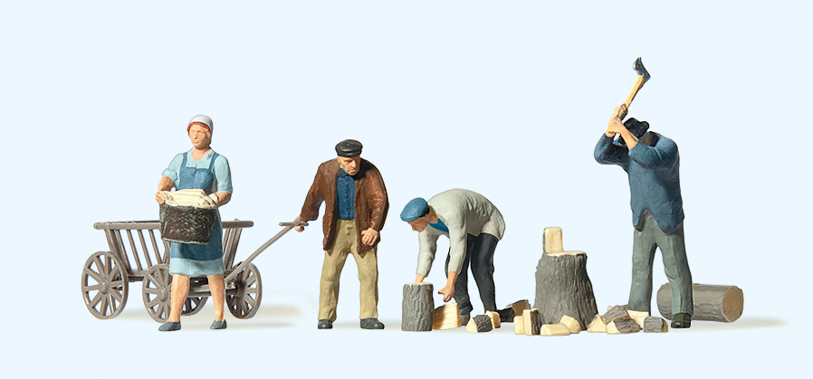 Preiser迷你小人 10539 農場人員