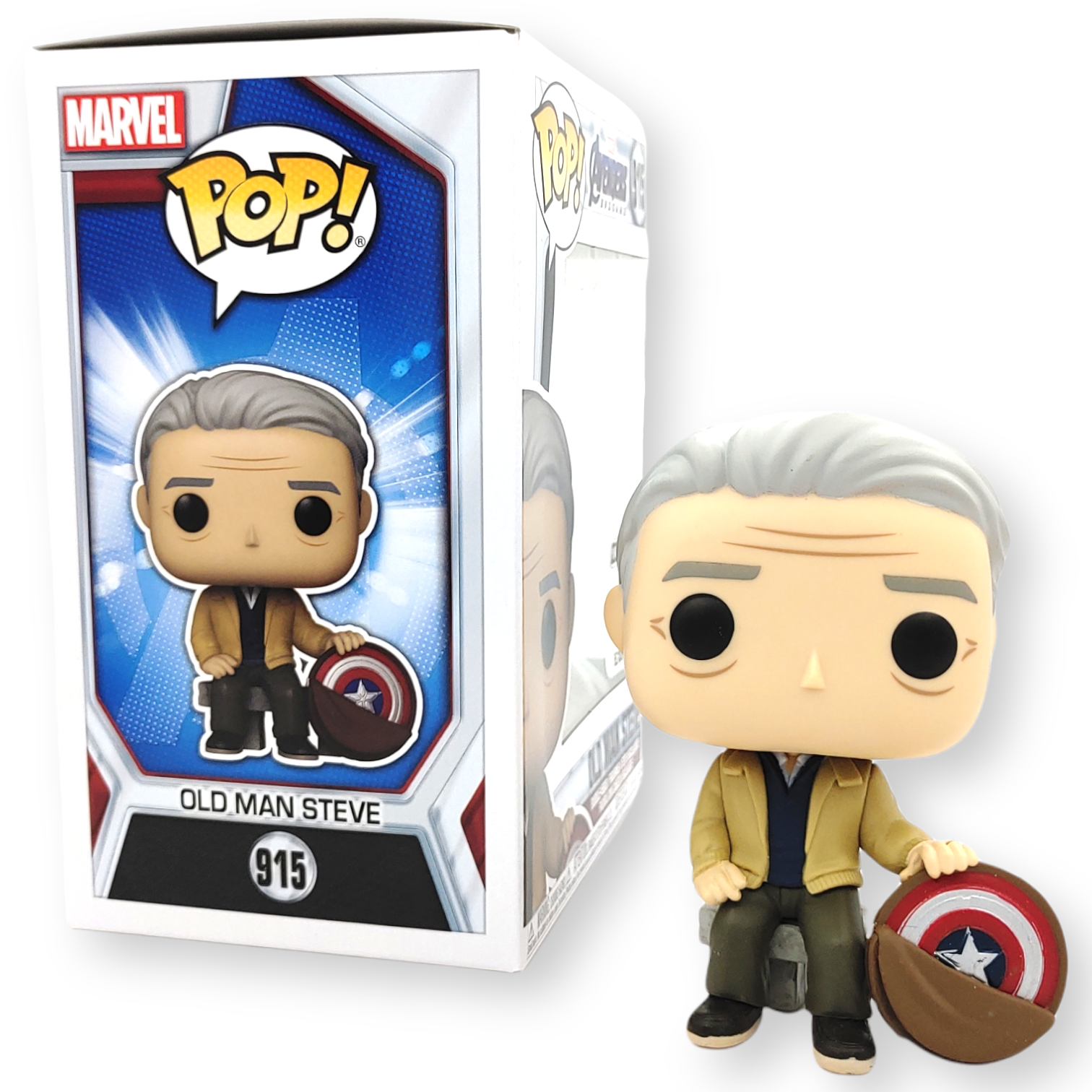 FUNKO POP<復仇者聯盟4>老年史提芬.羅傑斯-No.915