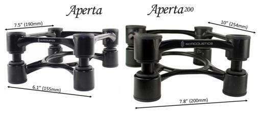 IsoAcoustics APERTA 200 鋁合金 監聽喇叭 音箱 避震架
