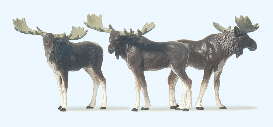 Preiser迷你動物 20393麋鹿