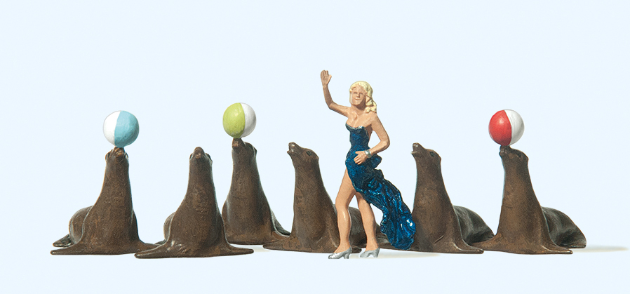 Preiser迷你動物 20260海獅