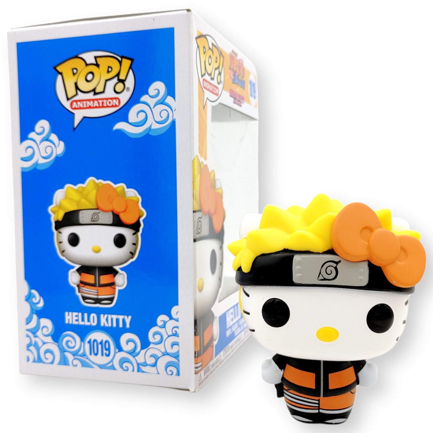 FUNKO POP <火影忍者 x Sanrio>渦卷鳴門(Hello Kitty)-No.1019