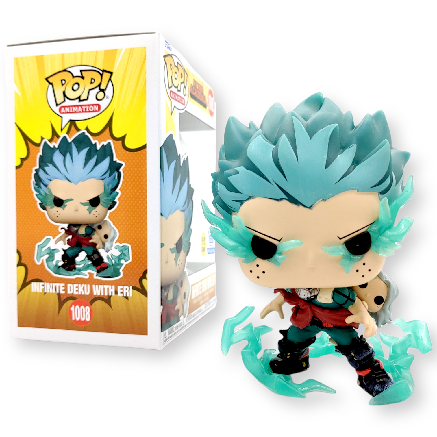 FUNKO POP <我的英雄學園>綠谷出久(OFA全覆蓋&壞理)夜光版-No.1008