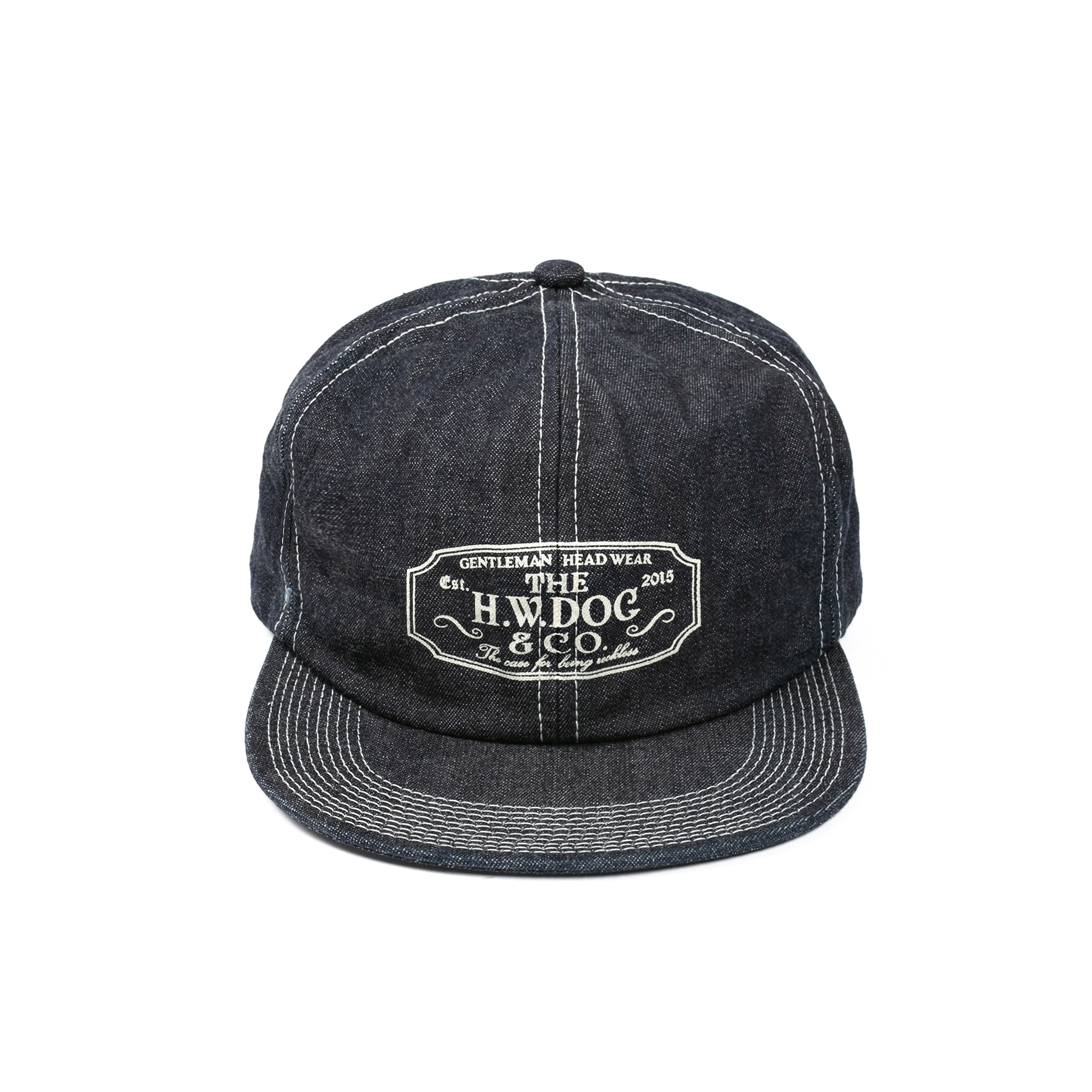 帽子 THE H.W DOG &CO INDIGO 40 SIZE The H.W. Dog & Co. - Trucker Cap / Denim (Indigo)