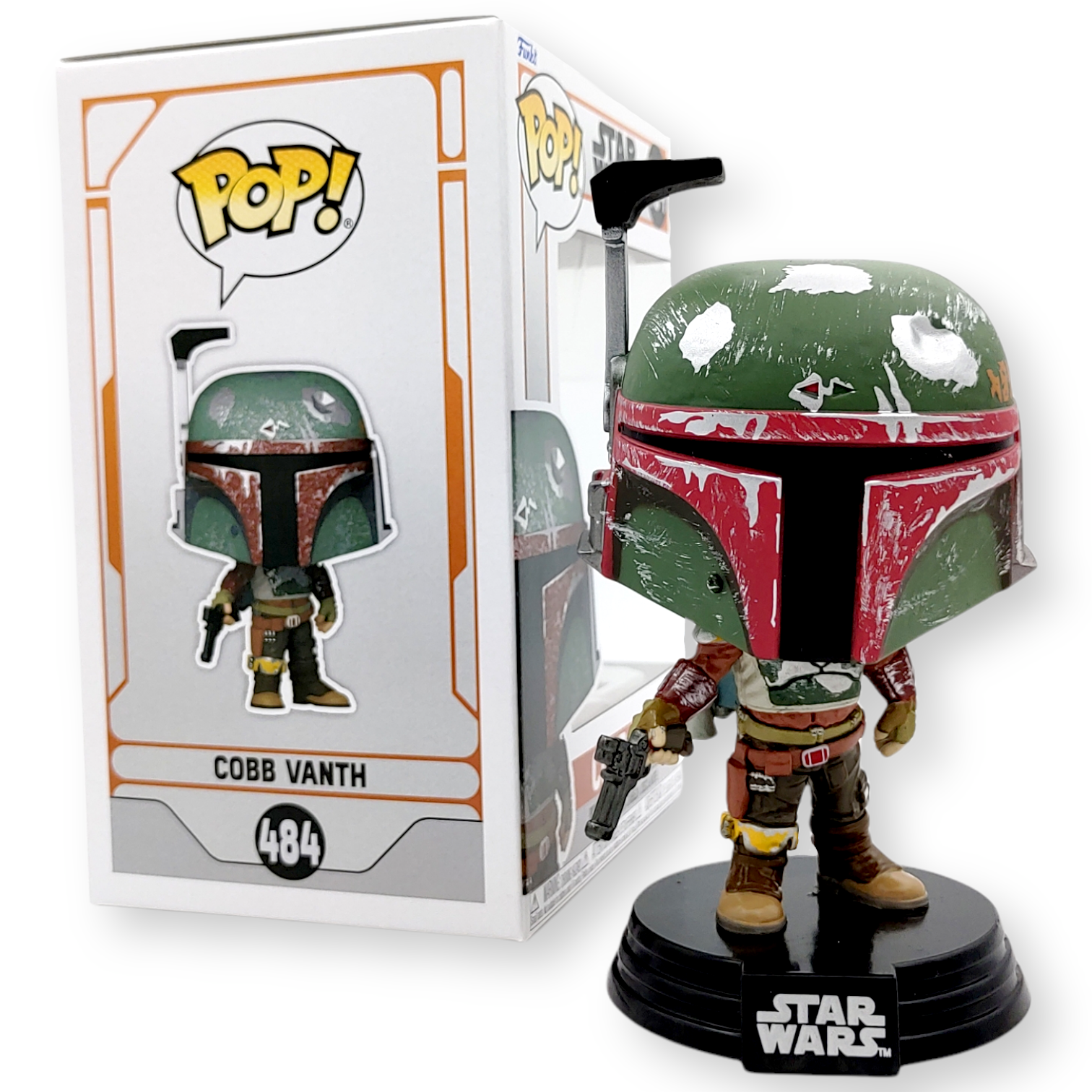 FUNKO POP<星球大戰StarWars>柯布·范思(戰損)-NO.484
