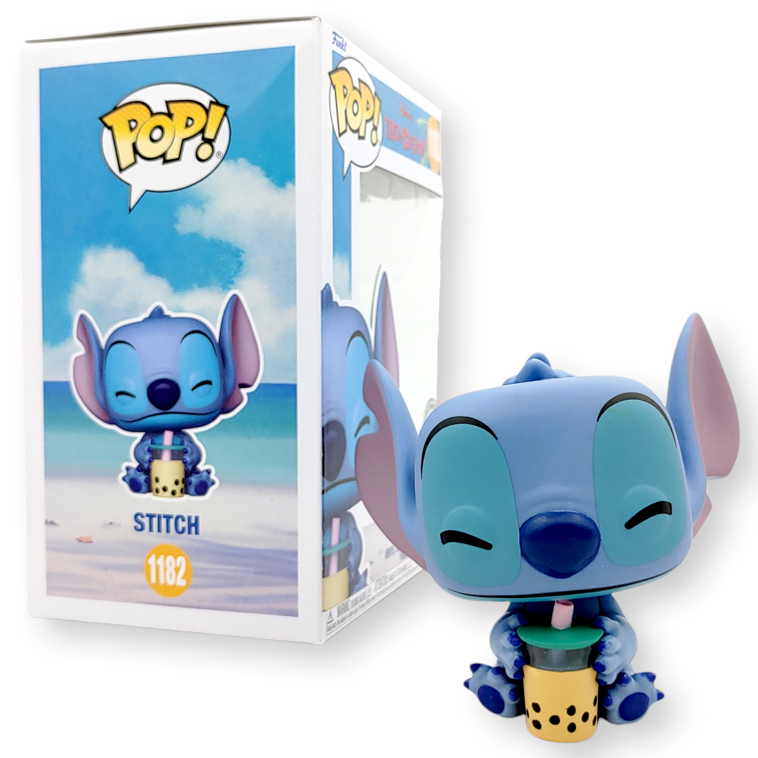 FUNKO POP<扮嘢小魔星>史迪仔(珍珠奶茶)-No.1182