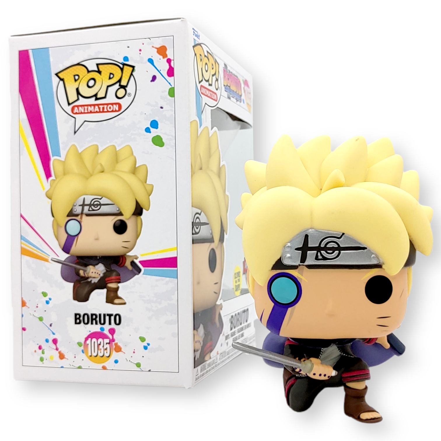 FUNKO POP <火影新世代>渦卷螺釘(夜光版)-No.1035