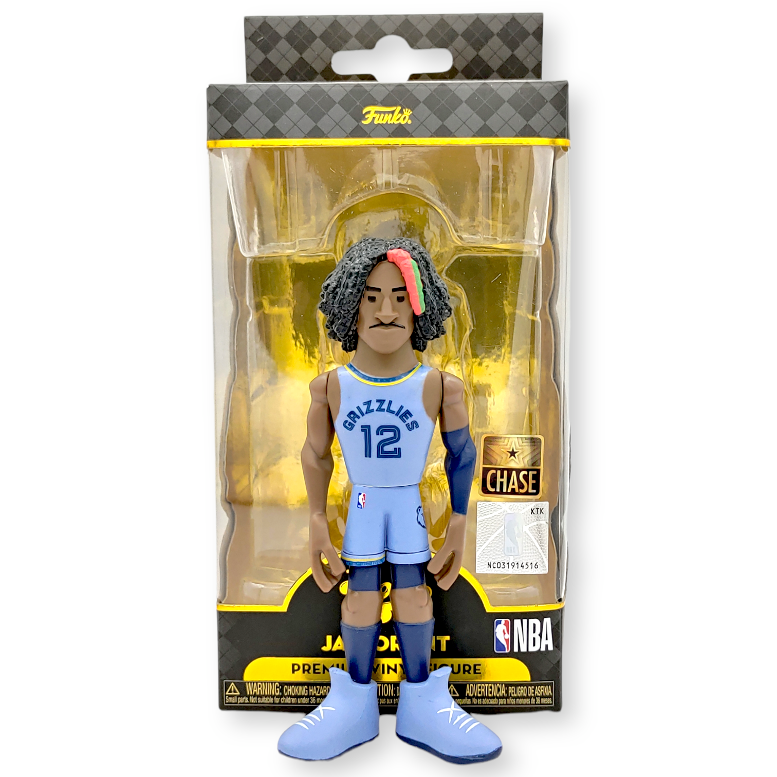 FUNKO POP<NBA Gold>5吋賈莫蘭特(淺藍衫Chase)