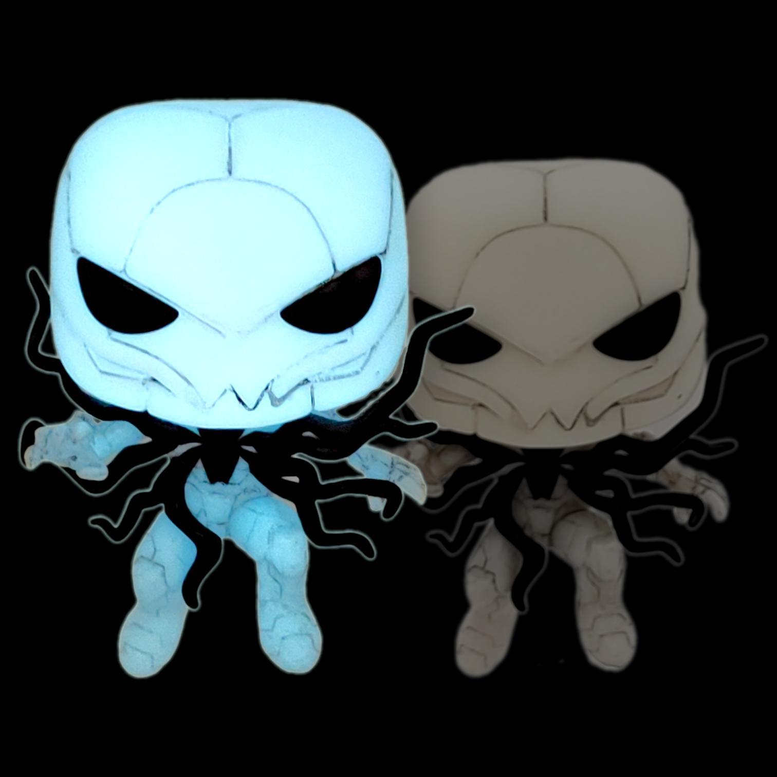 FUNKO POP<毒魔>白蜘蛛俠(夜光CHASE版)-NO.966