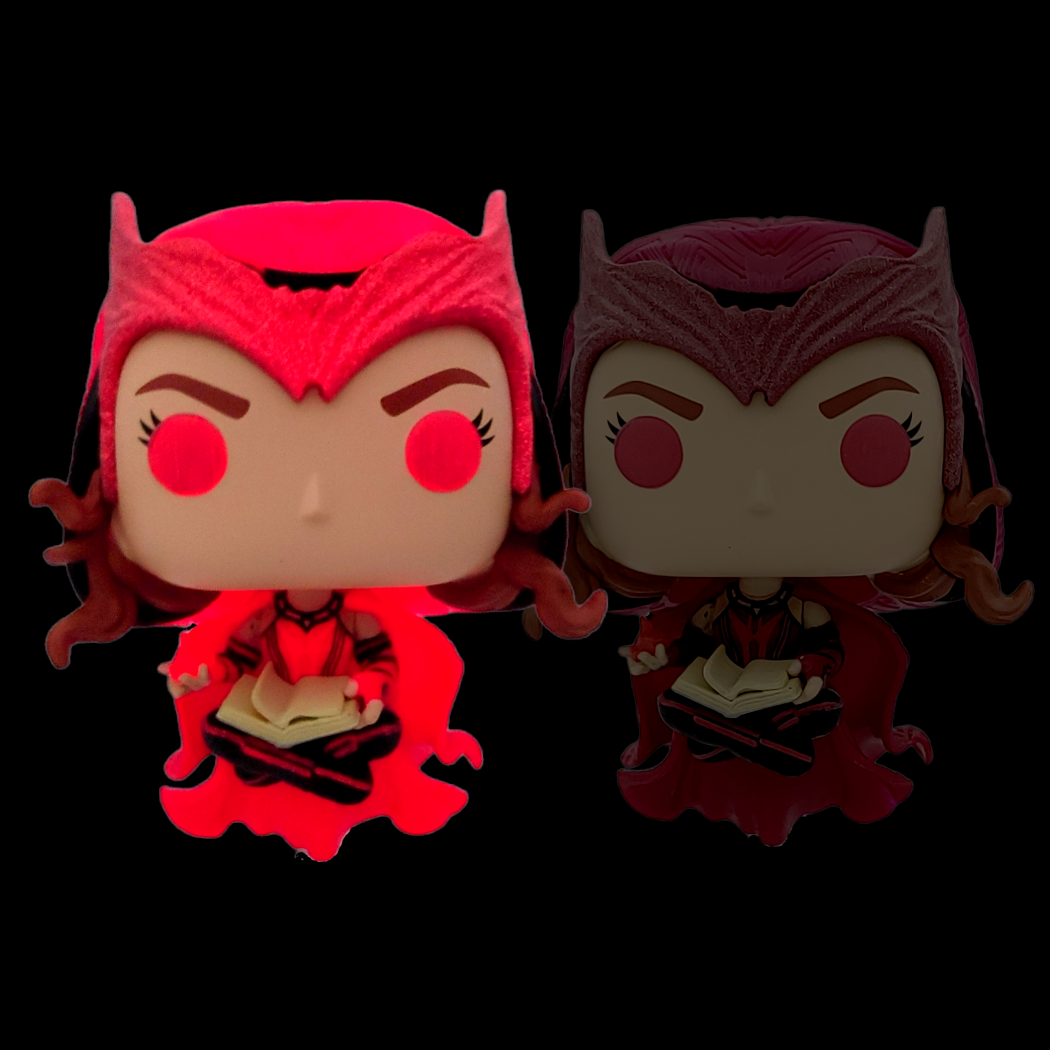 FUNKO POP<溫黛與幻視>緋紅女巫_黑暗神書(夜光版)-NO.823