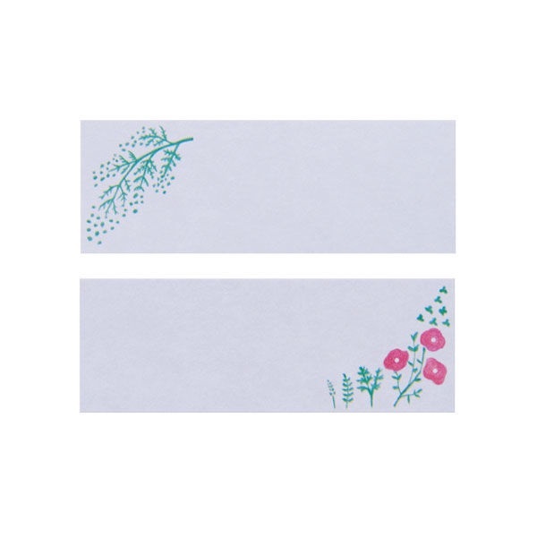 花草植物款(S) 30入便利貼 便箋｜日本KING JIM