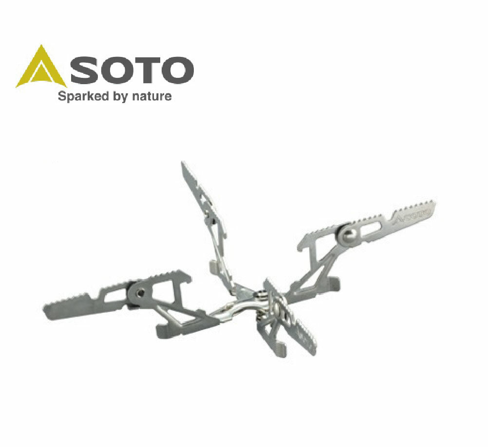 SOTO 日本 爐架(大) SOD-460 四腳爐架/不鏽鋼/露營/登山/拆卸簡單 50DA05061
