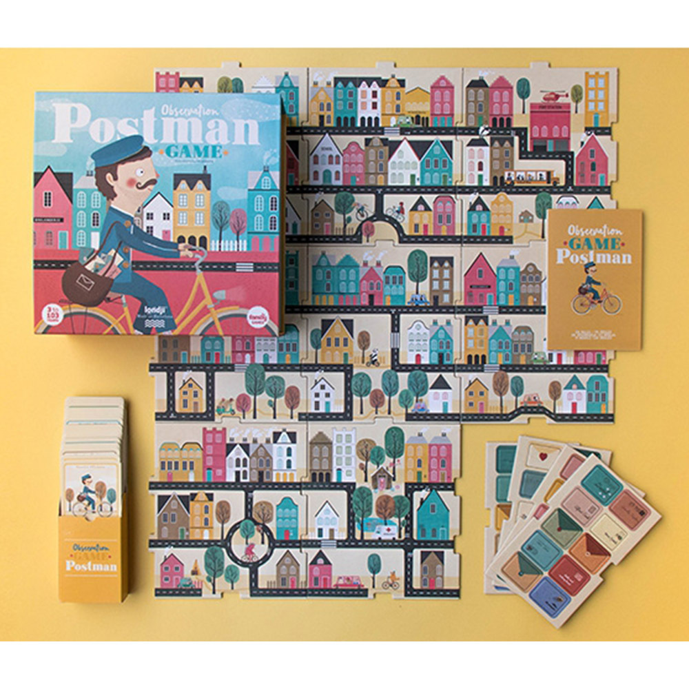 (預購4/7)西班牙Londji 郵差送信益智遊戲