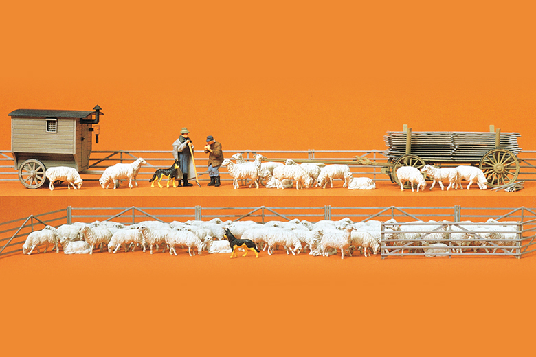 Preiser迷你小人 13003農場情境