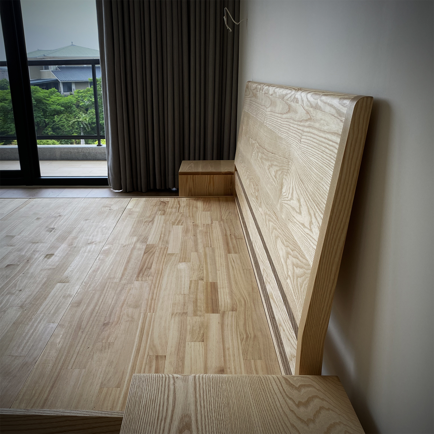 時光-全實木造型床架(可訂製)