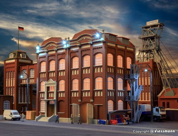 Kibri 39848 HO scale, Mine administrative building with workshop